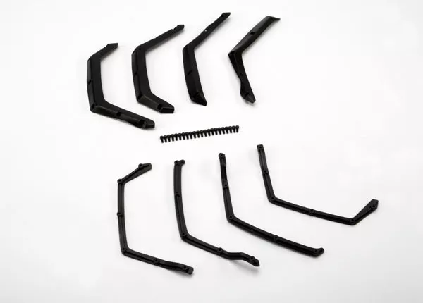 Front & Rear Fender Flairs with Retainers & Hardware