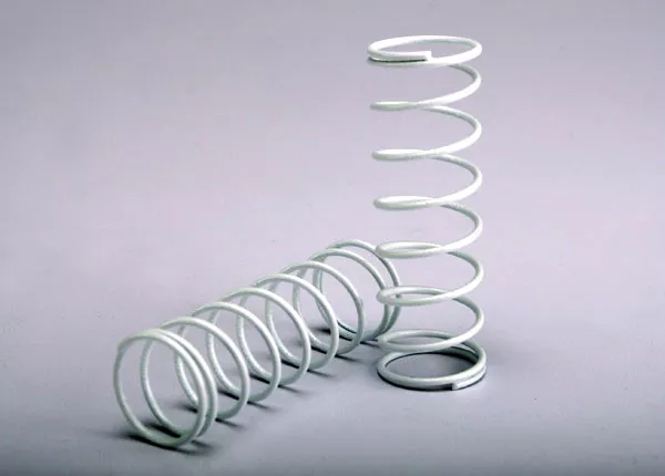 Front Springs (2) for Traxxas - White or Pink