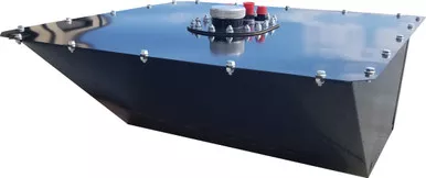 Fuel Cell Wedged 16 Gal Black 10an Pickup 1162FD