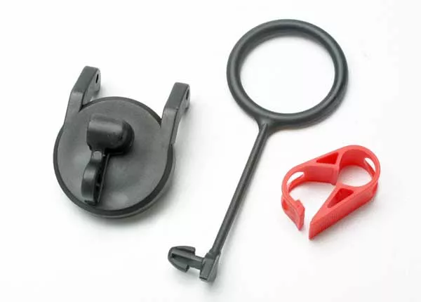Fuel Tank Cap Pull Ring & Engine Shut Off Clamp