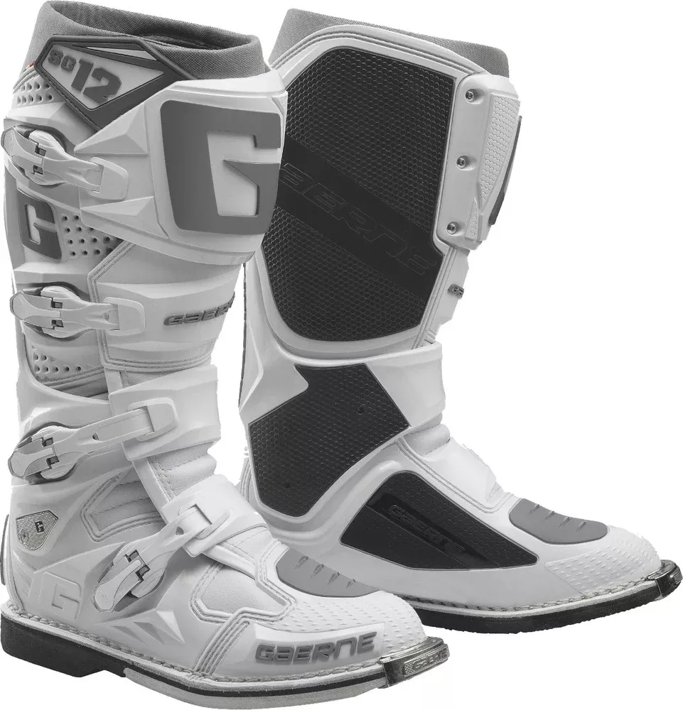 Gaerne SG-12 Boots White SZ 10 - 2174-074-010