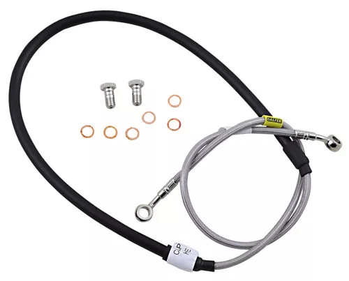 GBrakes Braided Stainless Steel Front Brake Line (FK003D482-1)