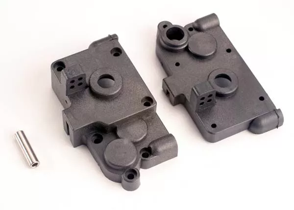 Gearbox Halves (L&R) with Idler Gear Shaft