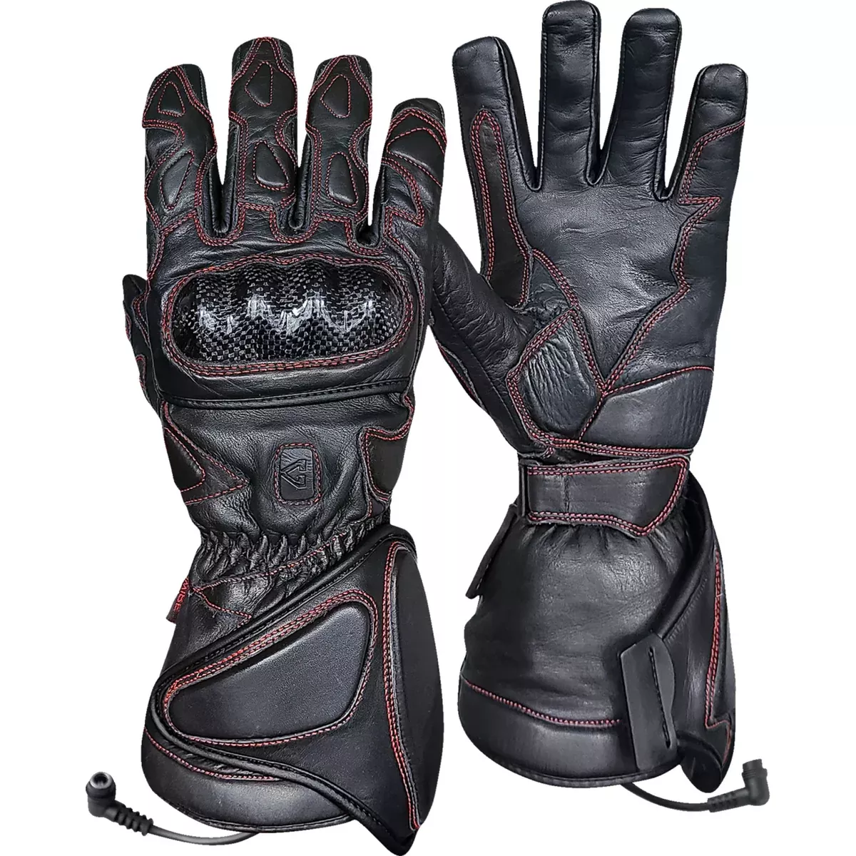 GERBING HEATED CLOTHING 12 V Extreme Hard Knuckle Gloves Black