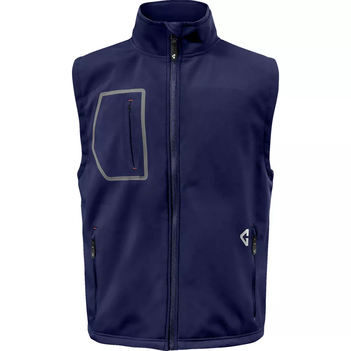 GERBING HEATED CLOTHING 7V Torrid Softshell Vest 2.0 Navy