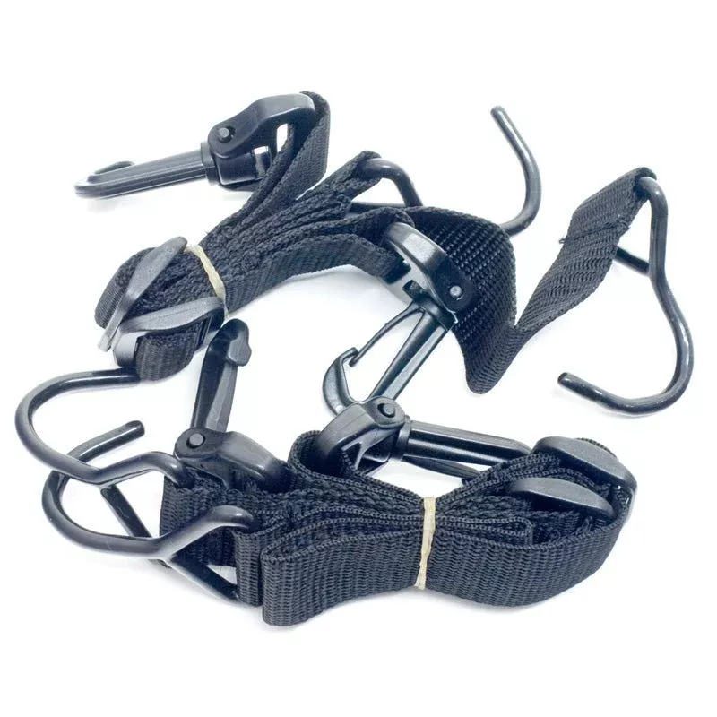 Givi Adustable Elastic Belts (076-T401)/4 Pieces
