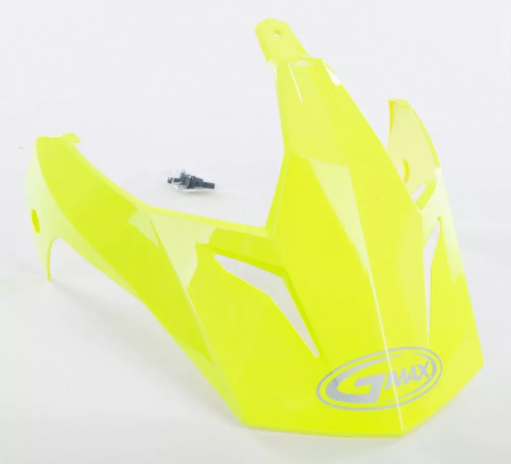 Gmax Visor With Screws HI-VIS Yellow GM-11 – G011072