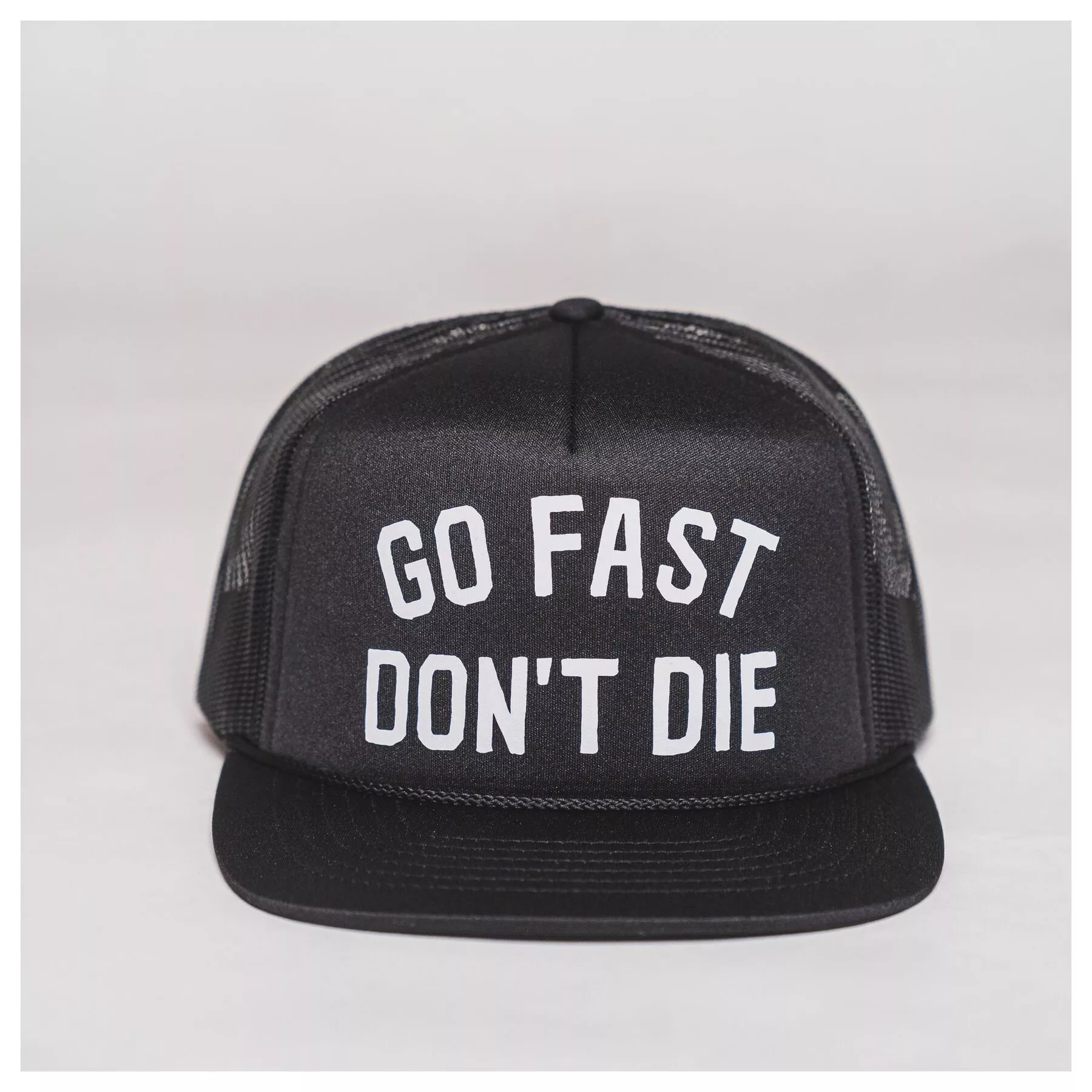 Go Fast Don't Die Blockhead Foamie Mother Trucker Hat