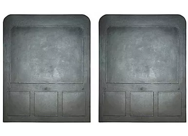 Go Industries 70764 Mud Flap Set with Brackets for Dodge Trucks, 2 Set