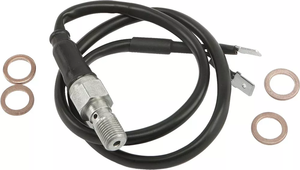 Goodridge Banjo Bolt 10MMX1.0 Short 08-13 Touring - PBLBOLT08