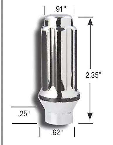 Gorilla 26148ET SMALL DIAMETER DUPLEX E-T STYLE BULK 14MM X 1.50 CLOSED END