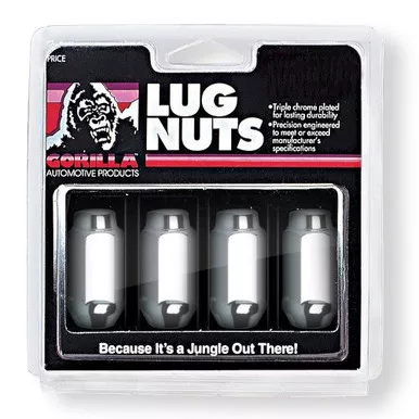 Gorilla Automotive 76147 Duplex Acorn Lug Nuts 14mm x 1.50 Thread Size