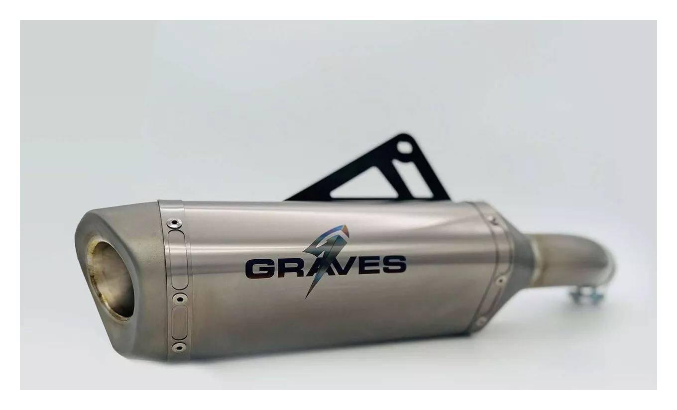 Graves Cat Back Slip-On Kawasaki ZX-4R / ZX-4RR 2023-2026