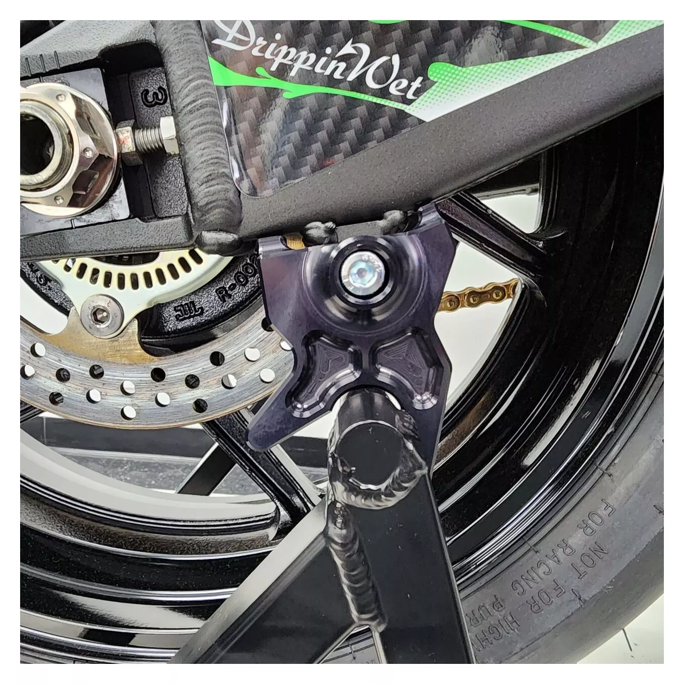 Graves Rear Stand Hook Kawasaki Ninja ZX-6R 2019-2026