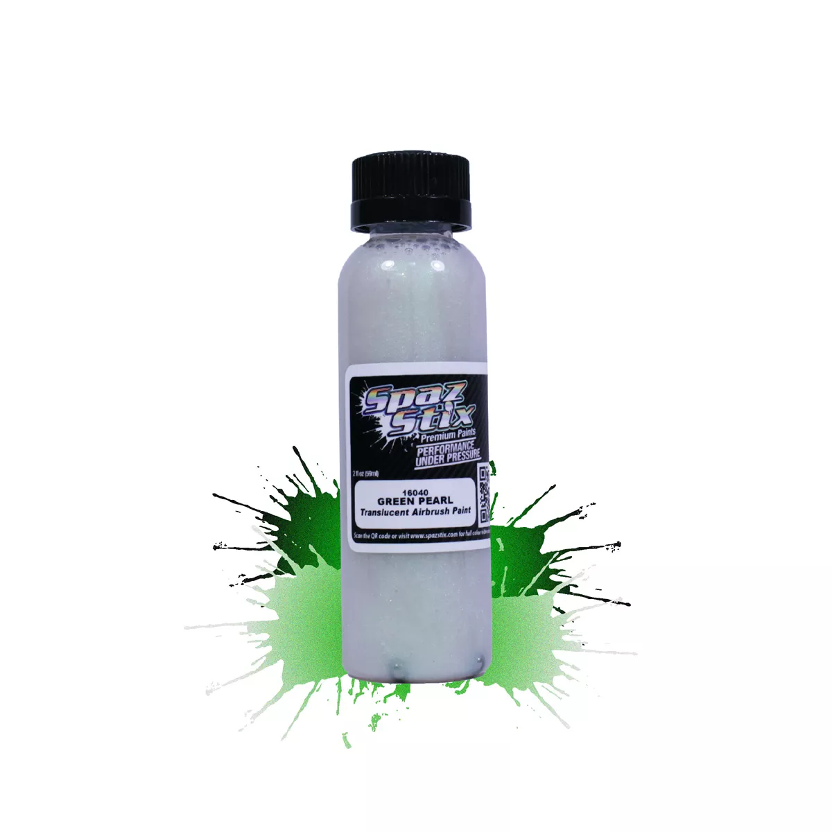Green Pearl Airbrush Ready Paint, 2oz Bottle
