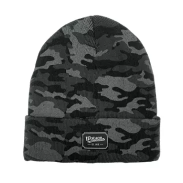 GREY CAMO TOQUE