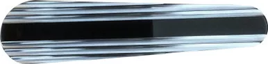 Harddrive Billet Dash Insert Black Flh/Flt 08-Up - 454015