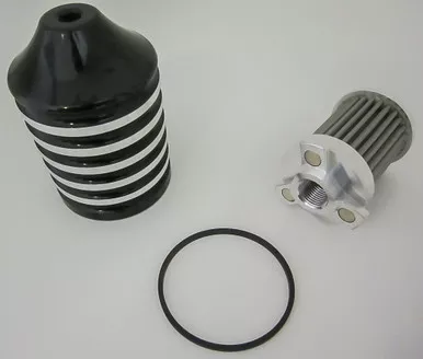 Harddrive Billet Reusable Oil Filter Black Xl 85-20 - 458013