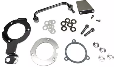 Harddrive M8 Breather Kit Satin Black - 120425