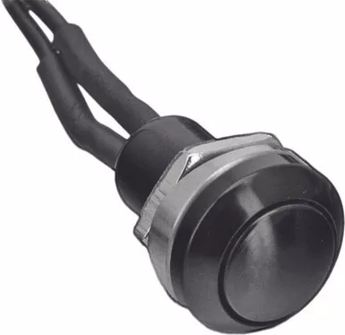 Harddrive Mini Push Button Switch Black - 370338