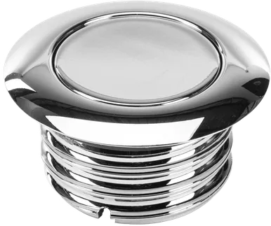 Harddrive Pop-Up Cap Vented Rh `82-95 Chrome - 012305