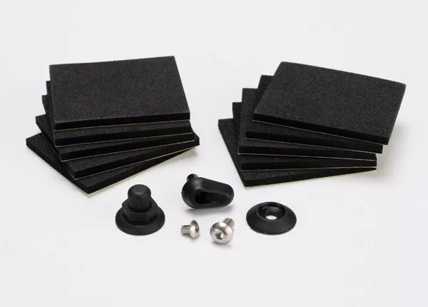 Hatch Post, Hull Water Outlet, Foam Pads & Hardware