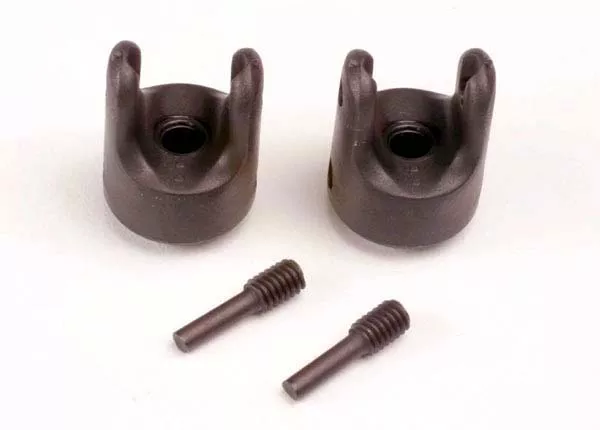 Heavy Duty Differential Output Yokes (2) with (2) Set Screw Yoke Pins