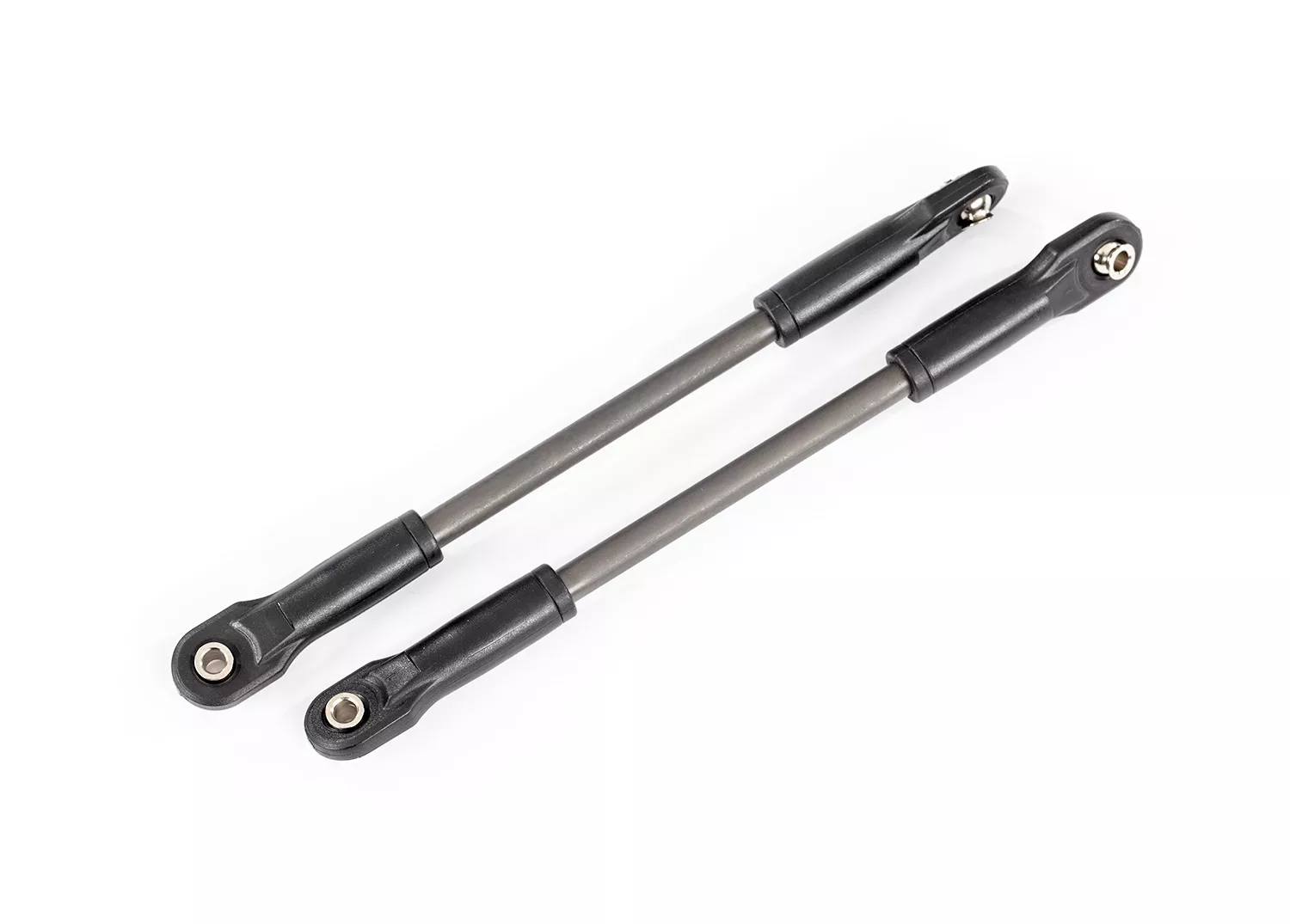 Heavy Duty Push Rods, Assembled w/ Rod Ends, (2) for Traxxas (Steel or Aluminum)