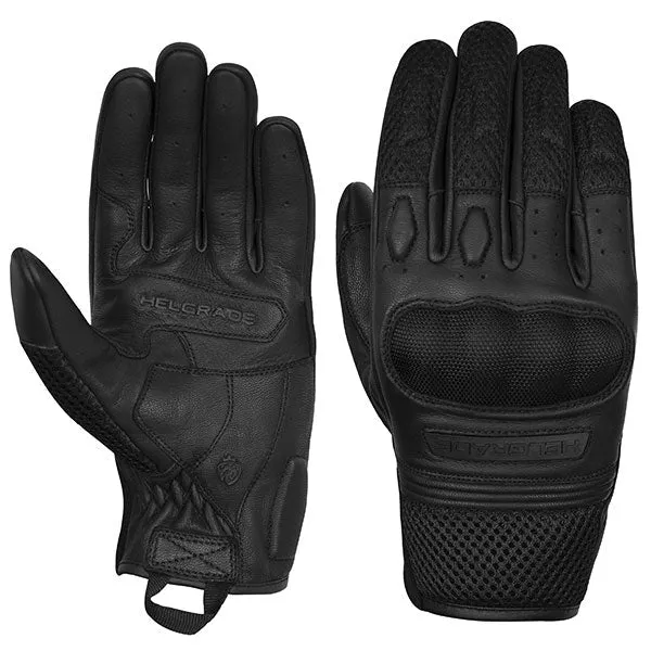 Helgrade Men’s Hendrix Leather/Mesh Gloves