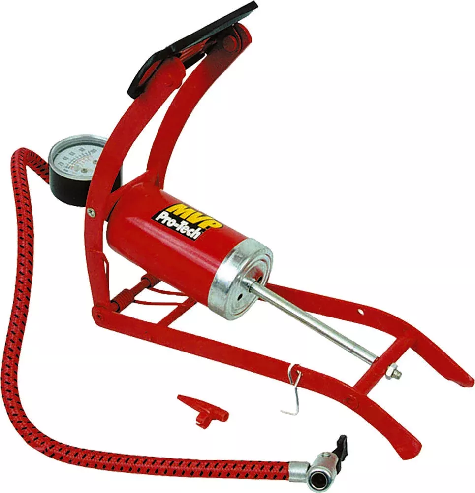 Helix Foot Pump With Gauge – 102-4500