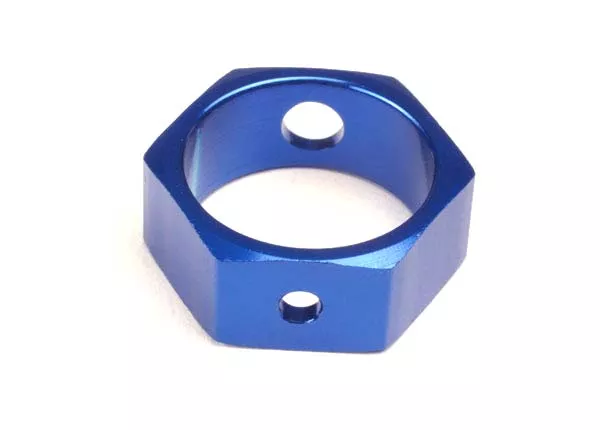 Hex Aluminum Brake Adapter (Blue)(Use with HD Shafts)