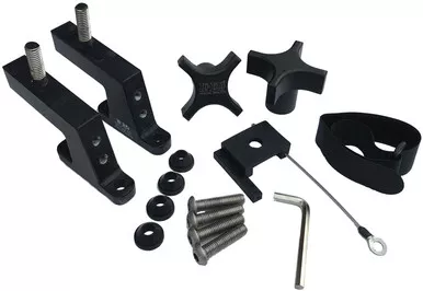 Hi-Lift Jack HM-900 Hood Mount for Jeep Wrangler 2013-Present & Gladiator, Black