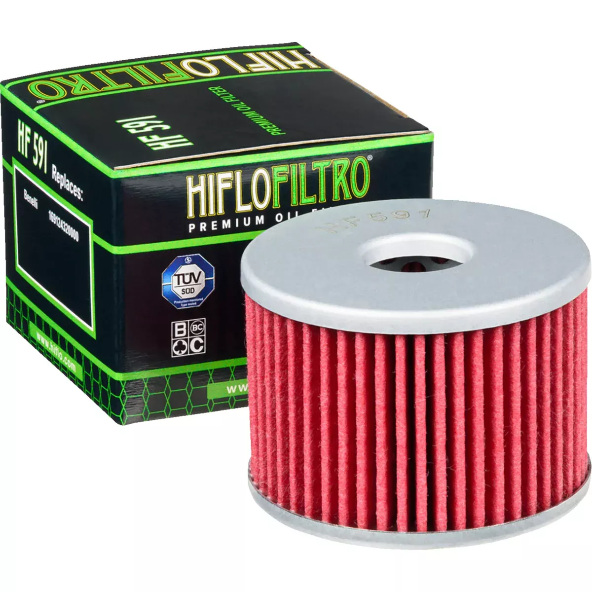HIFLOFILTRO 0712-0676 HF591 Oil Filter