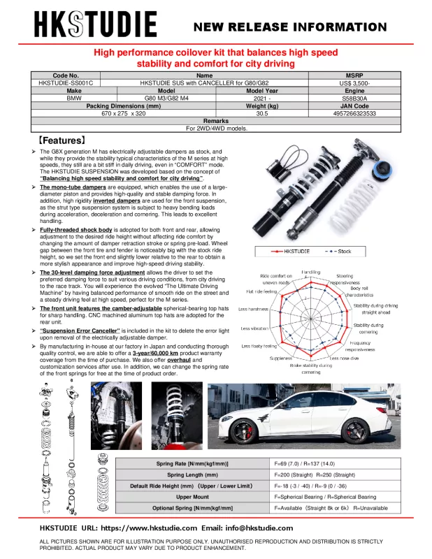 HKS HKSTUDIE Suspension