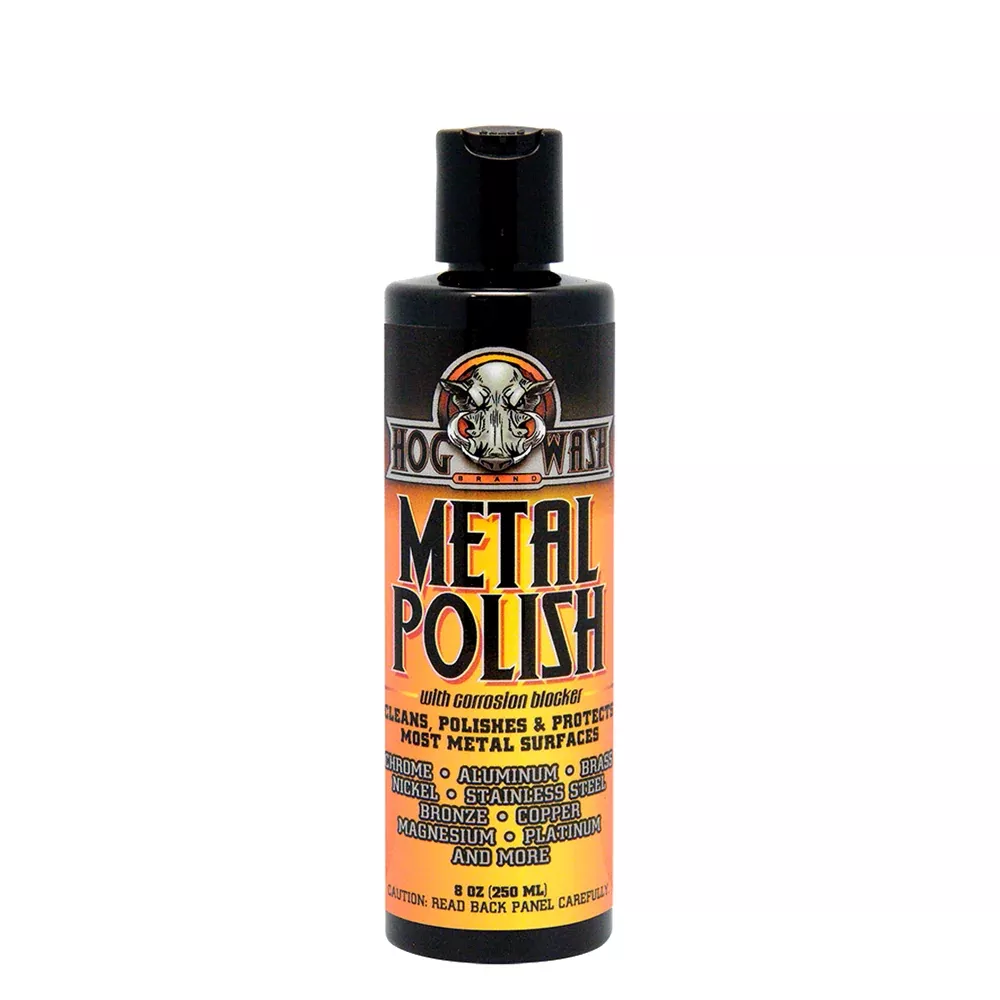 Hog Wash Metal Polish With Corrosion Blocker 8OZ – HW0478