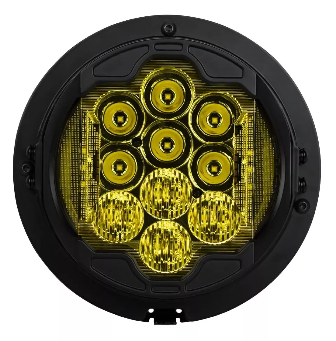 HogWorkz Goldtooth 7" LED Performance Headlight For Harley Touring 1994-2025