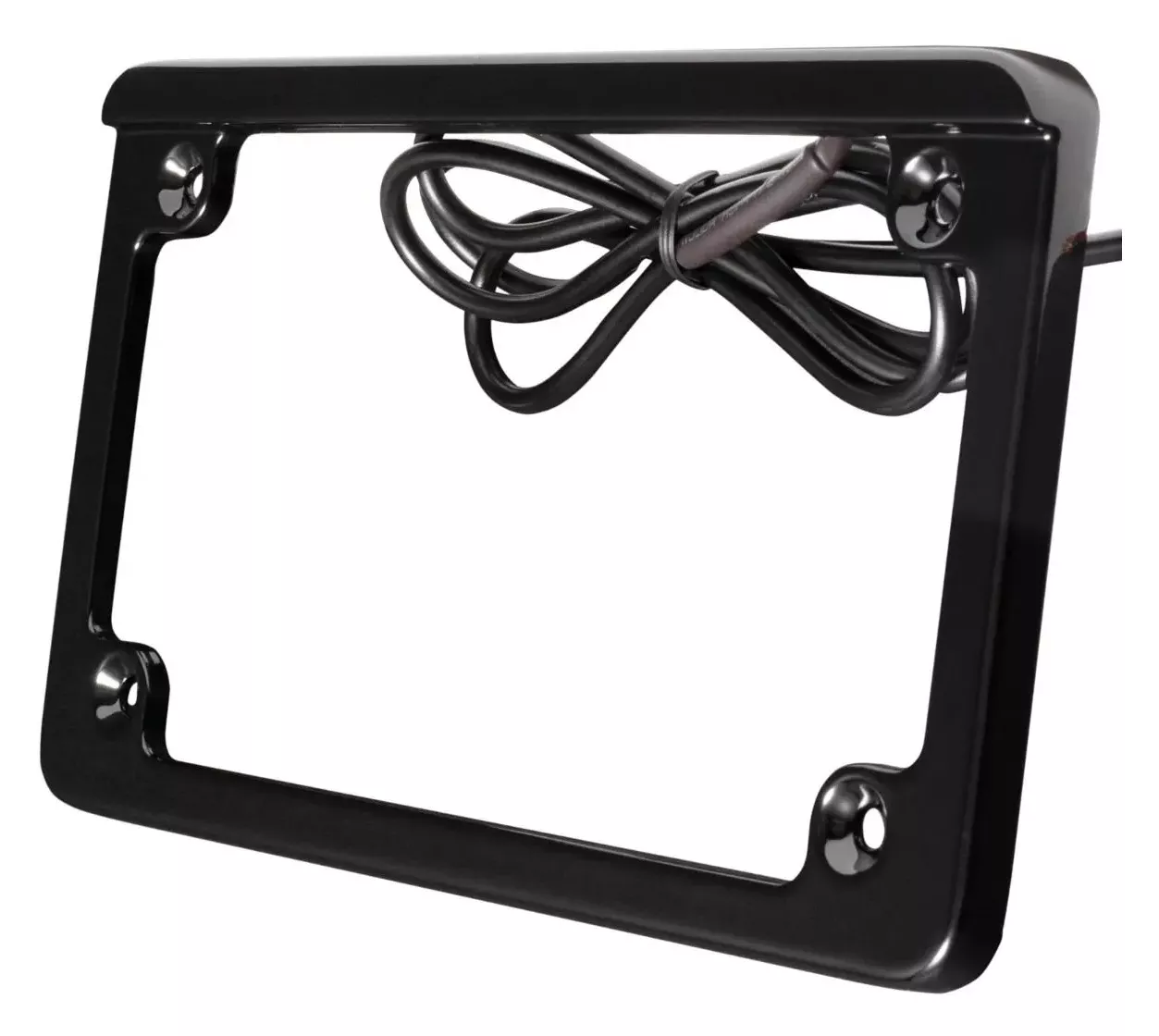 HogWorkz LED Low Profile License Plate Frame For Harley