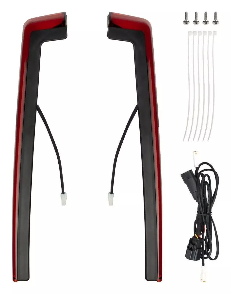 HogWorkz Lumipro LED King Tour Pack Side Markers For Harley Touring 2014-2026