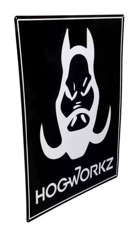 HogWorkz Metal Garage Sign