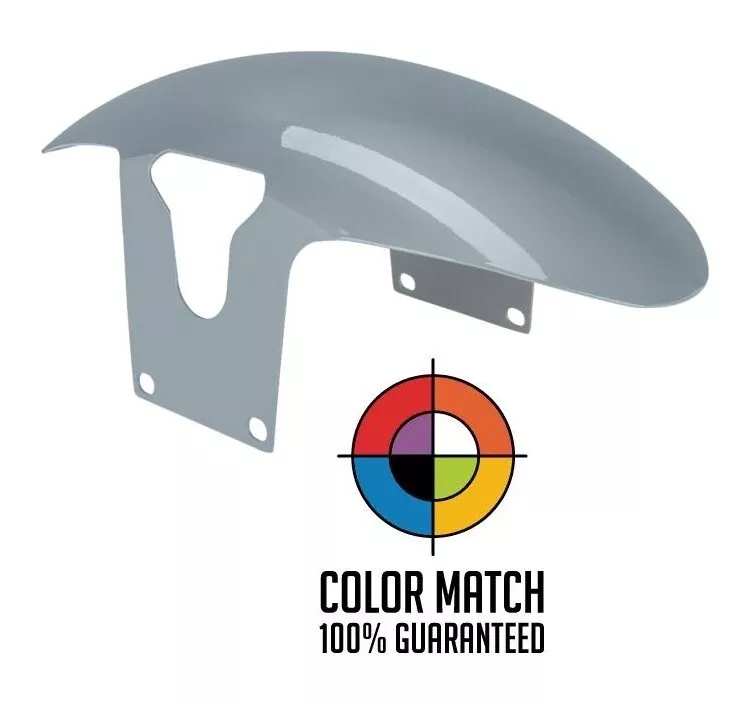 HogWorkz OE Color Matched Chopped Front Fender For Harley Fat Boy FLFB 2018-2026