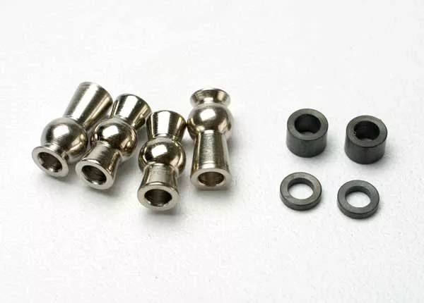 Hollow Ball, Tall Centered (2)/ Tall Offset Hollow Ball (2)/ Bump Steer Adjustment Shims; 3.5mm (2), 1.17mm (2)