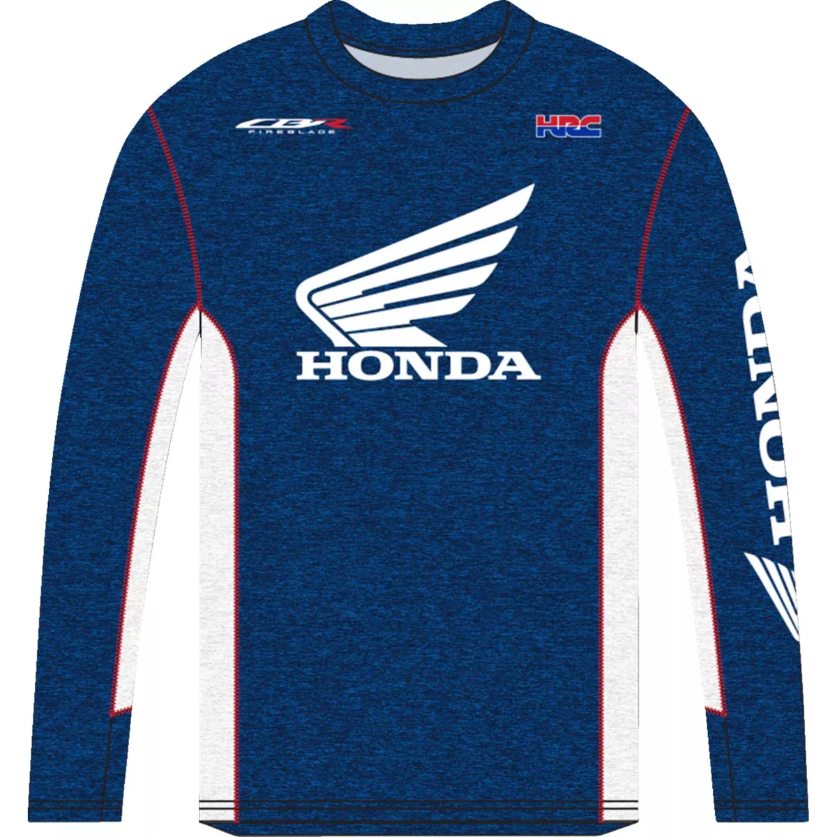 HONDA APPAREL HRC Long-Sleeve T-Shirt Navy/White