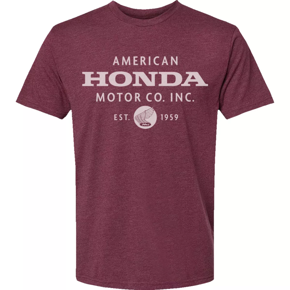 HONDA APPAREL Motor Company T-Shirt Maroon