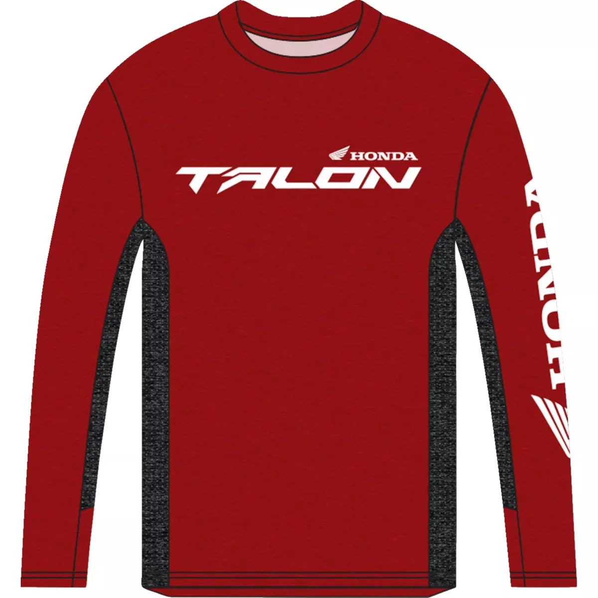 HONDA APPAREL Talon Long-Sleeve T-Shirt Red