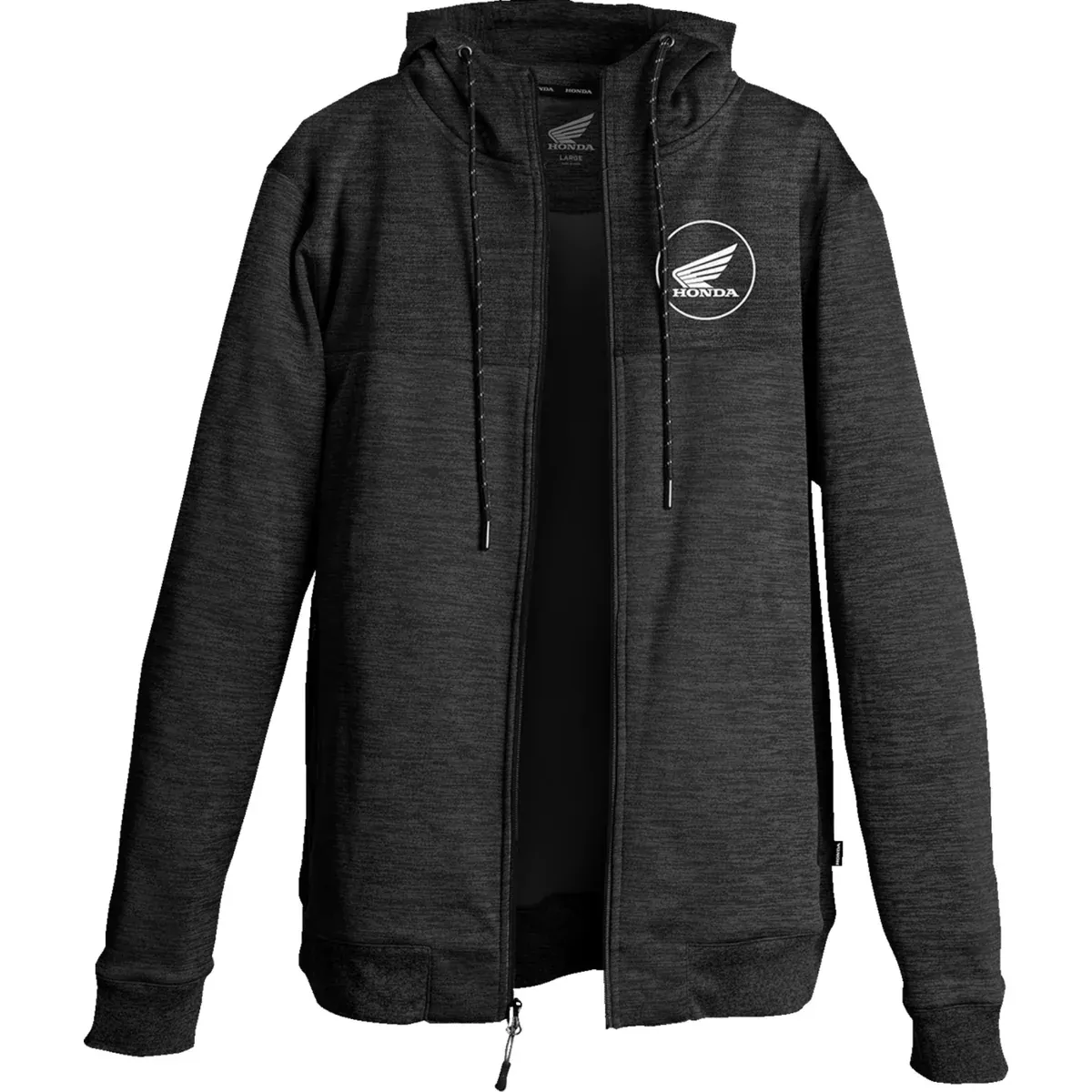 HONDA APPAREL Zip Hoodie Black