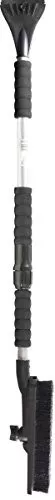 Hopkins 15781 SubZero 60″ Swivel Head Snowbrush with Ice Scraper, Black