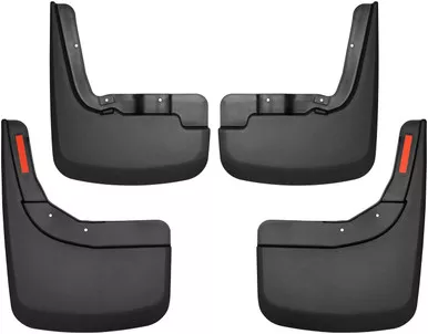 HUSKY 58266 Mud Guards Flaps for 2019-2021 Chevrolet Silverado 1500 Front Rear