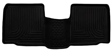 Husky Liners 14761 Black 2nd Fits Seat Weatherbeater Floor Mat for Ford Explorer