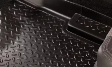 Husky Liners 21771 Black Rear Custom Cargo Liner for 04-06 Jeep Wrangler