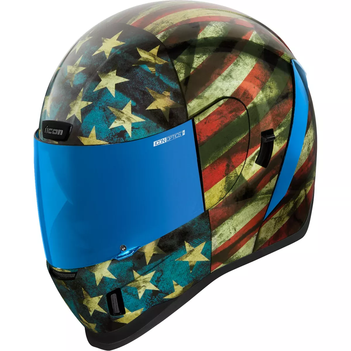ICON 0101-14785 Airform™ Old Glory Helmet Airform™ Helmet – Old Glory – Large